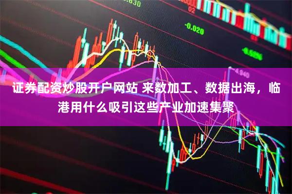 证券配资炒股开户网站 来数加工、数据出海，临港用什么吸引这些产业加速集聚