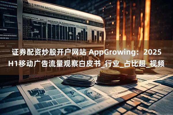 证券配资炒股开户网站 AppGrowing：2025H1移动广告流量观察白皮书_行业_占比超_视频